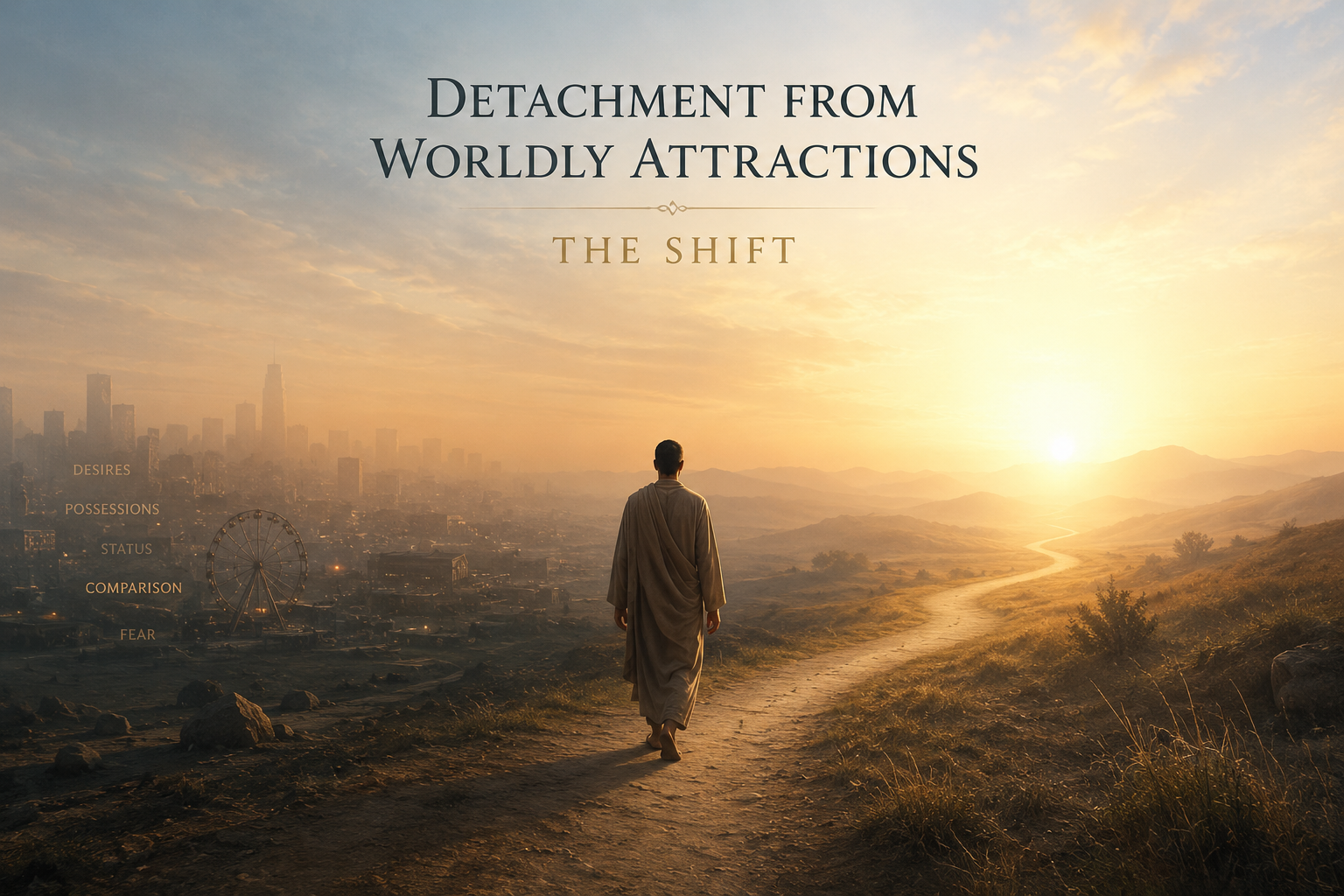 Detachment from Worldly Attractions  — The Shift