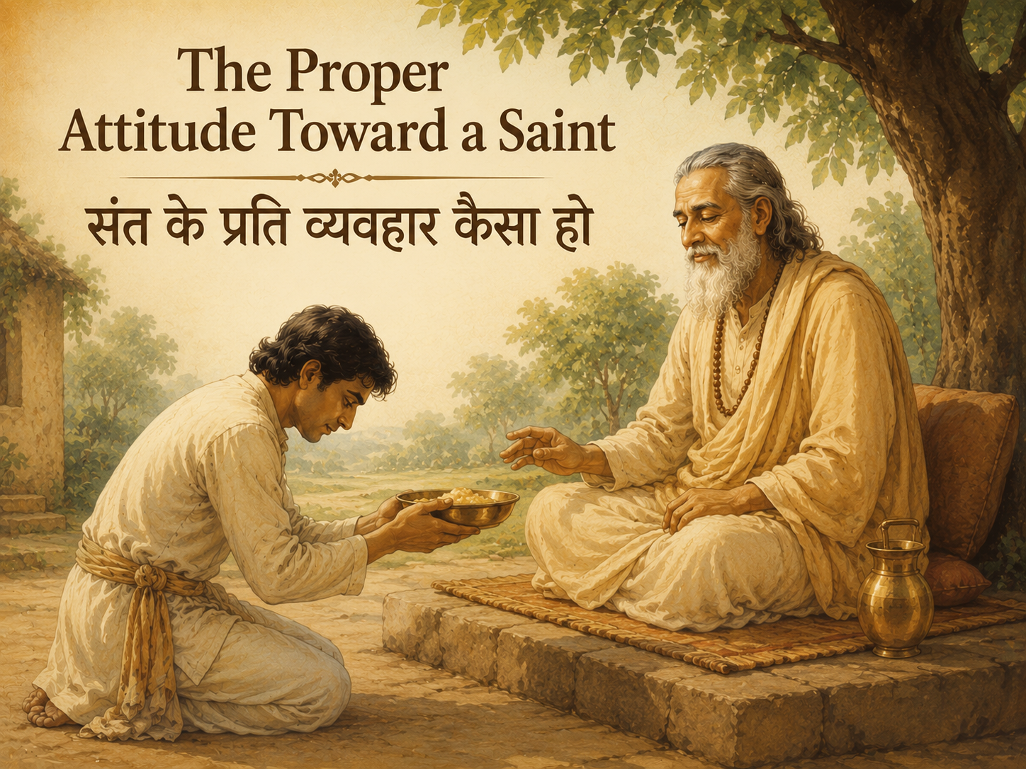 How to Associate With a Saint?