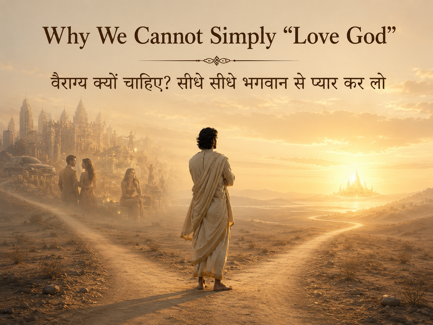 Why We Cannot Simply “Love God”