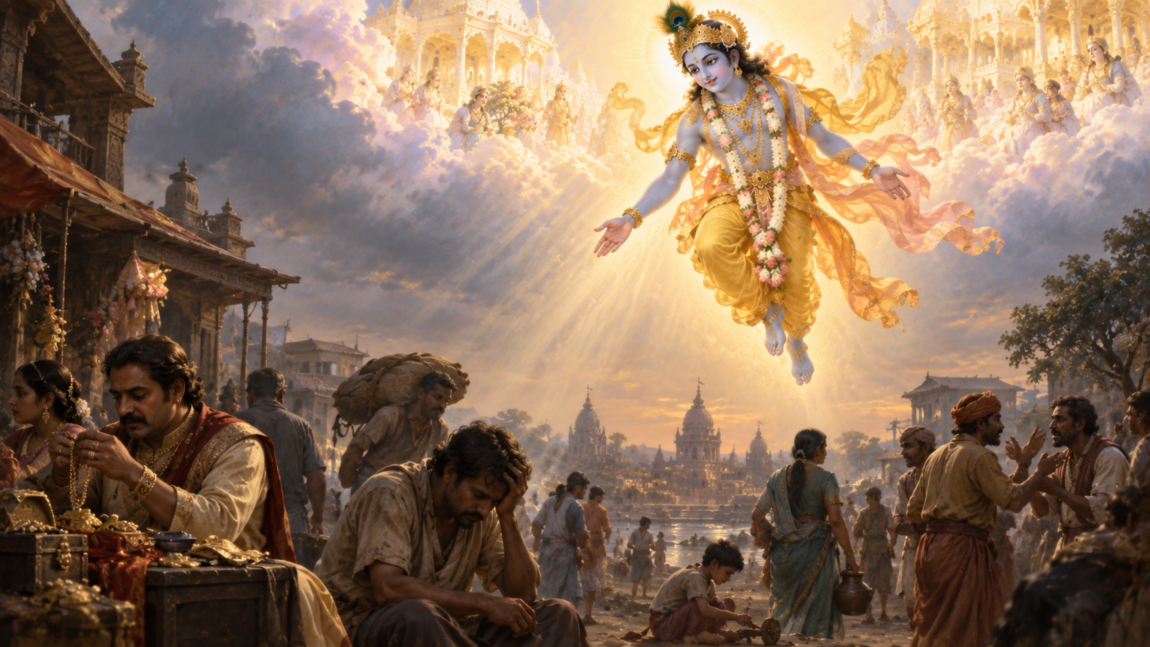Why Does The All-Powerful God Descend?
