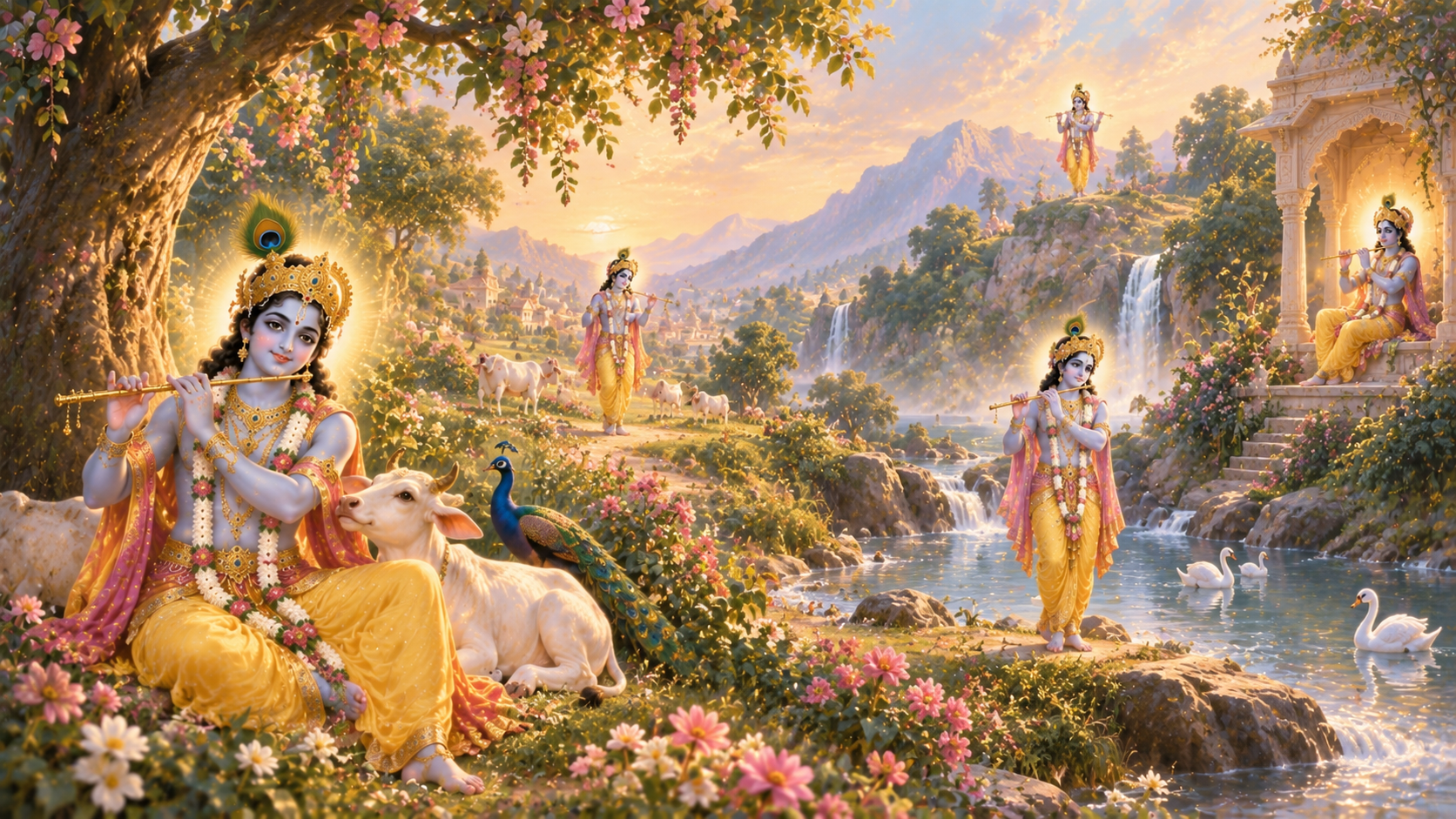 Are Divine Abodes and Saints Also One?