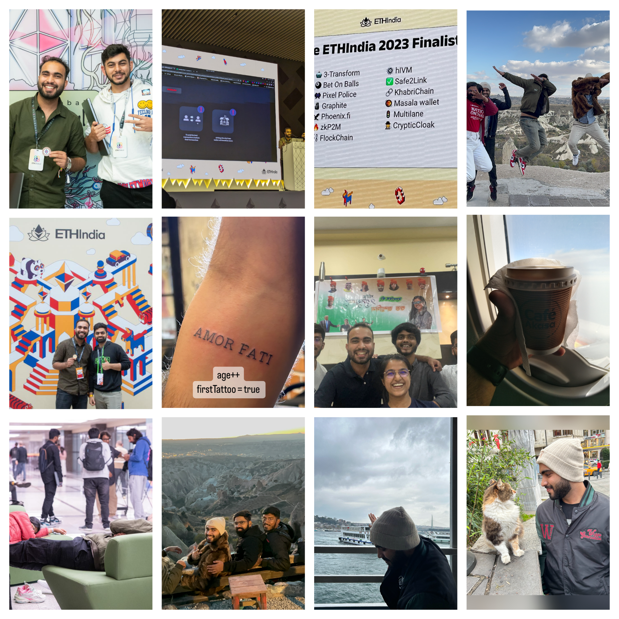 Collage of 2023 Memories