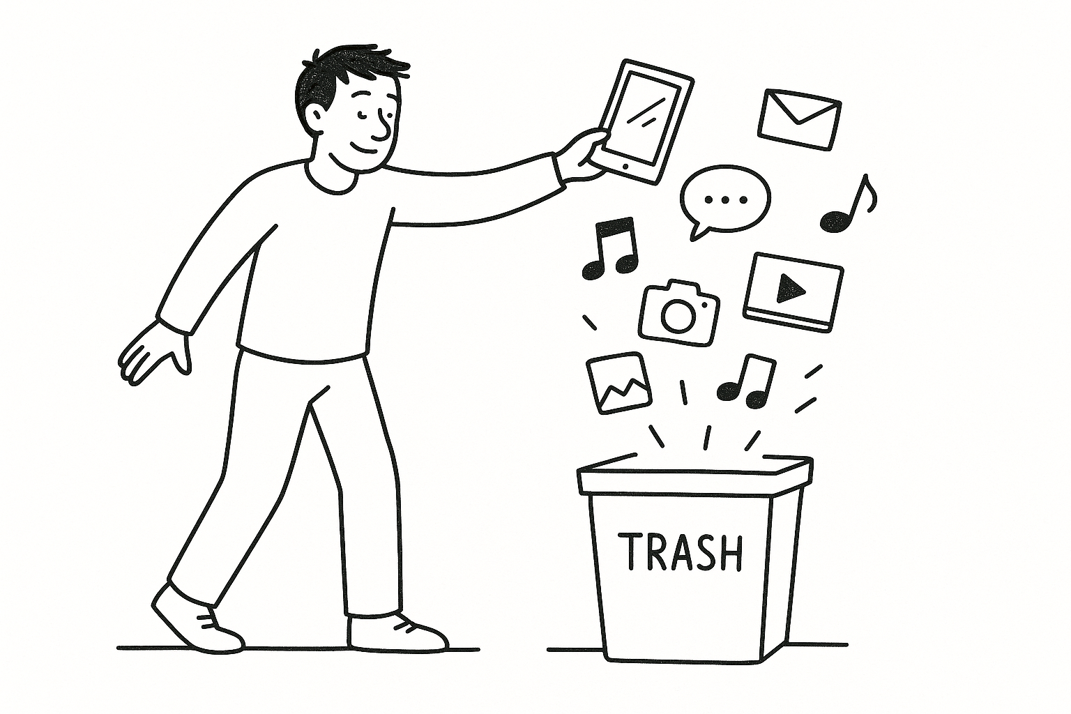 The Great Digital Decluttering