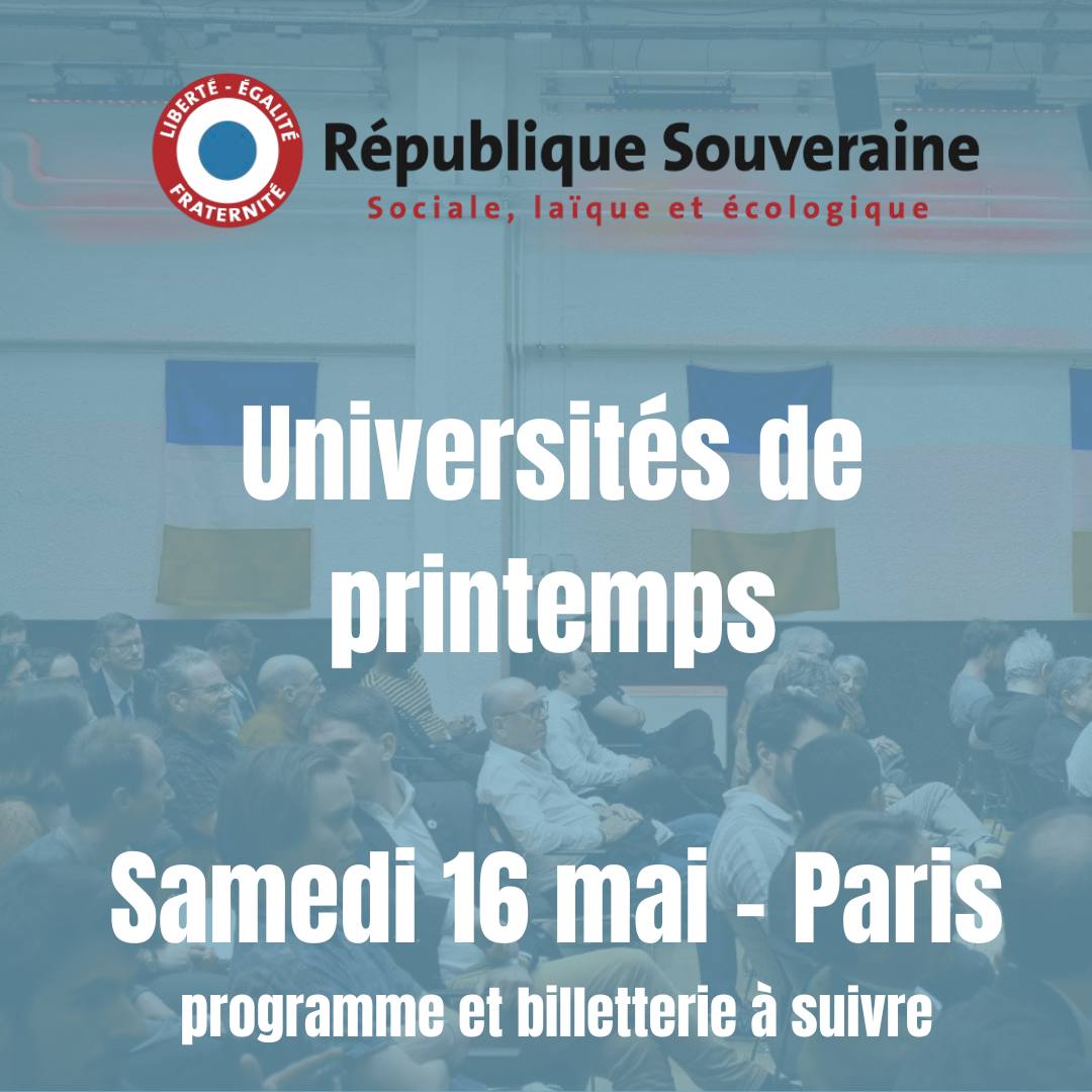 Rendez-vous le 16 mai !