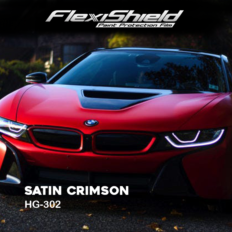Car with FlexiShield’s Colored Paint Protection Film (PPF)