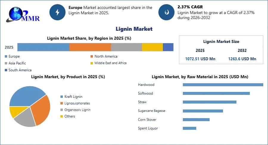 Lignin Market Growth Forecast, Demand Trends and Key Industry Insights