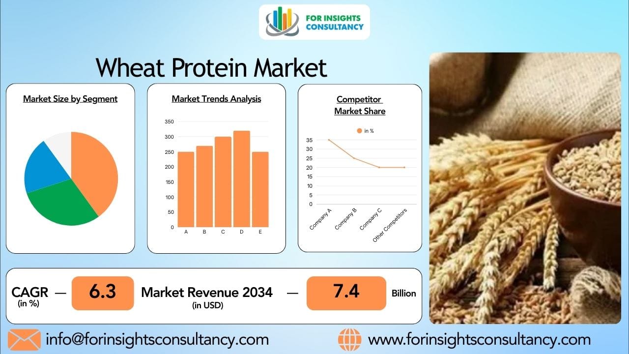 Wheat Protein Market 2026: Innovations in Food & Beverage Applications