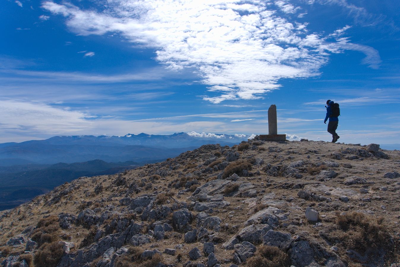 Ascent of Penon de la Cruz, Sierra de Huetor