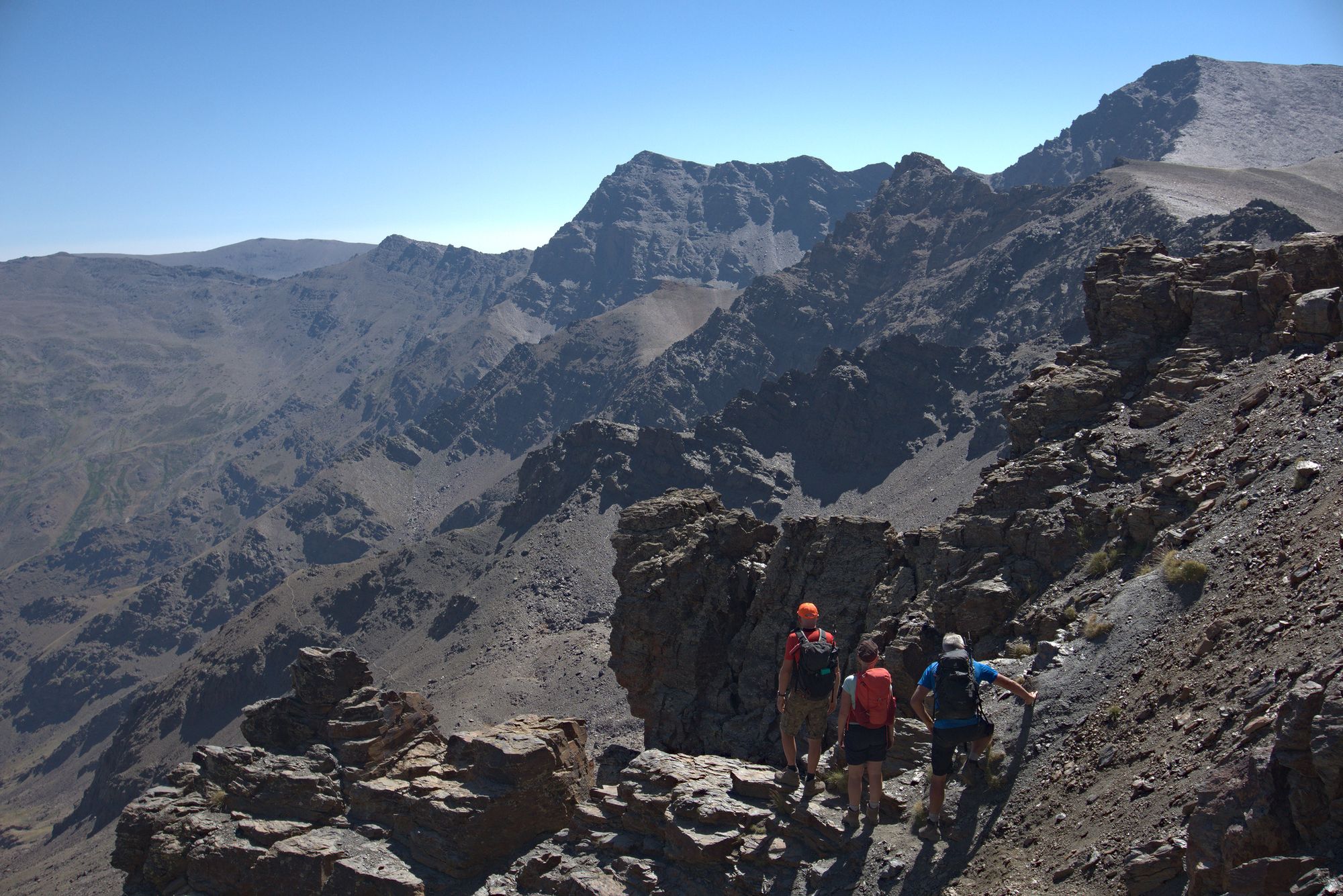 Threading the Raspones Ridge