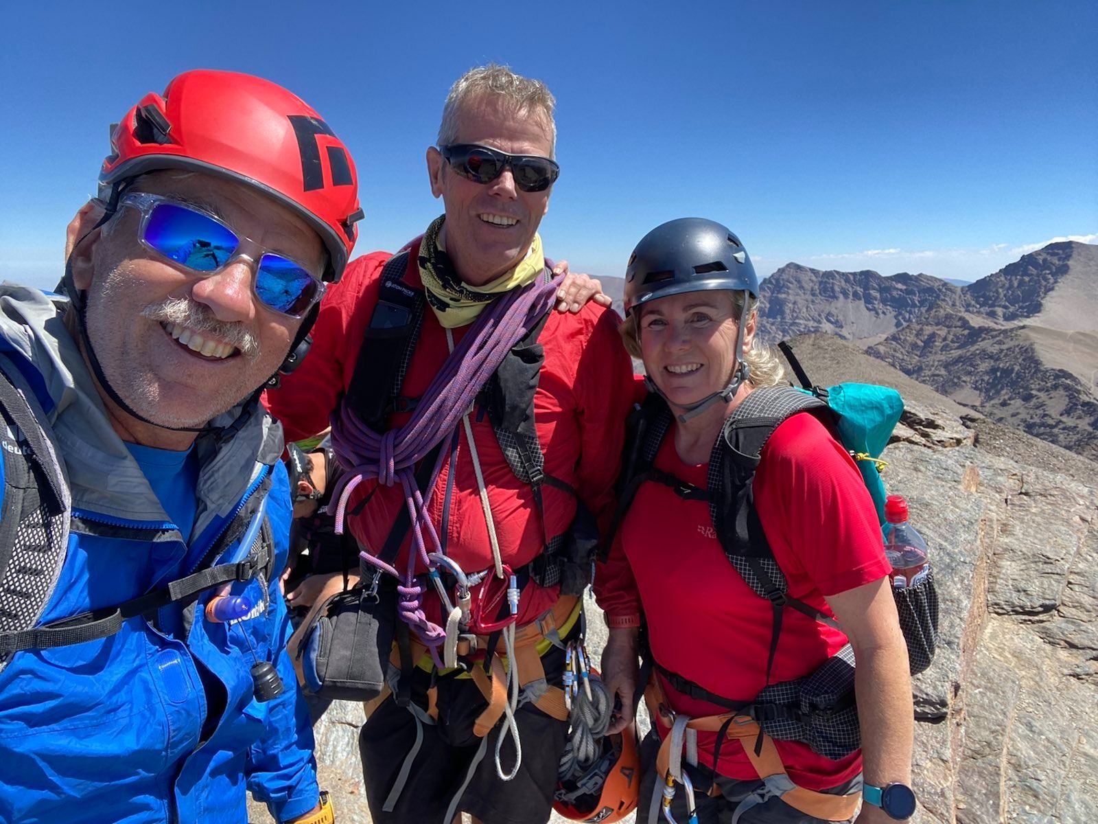 What is it like scrambling "Las Campanitas" Ridge in Spain's Sierra Nevada?