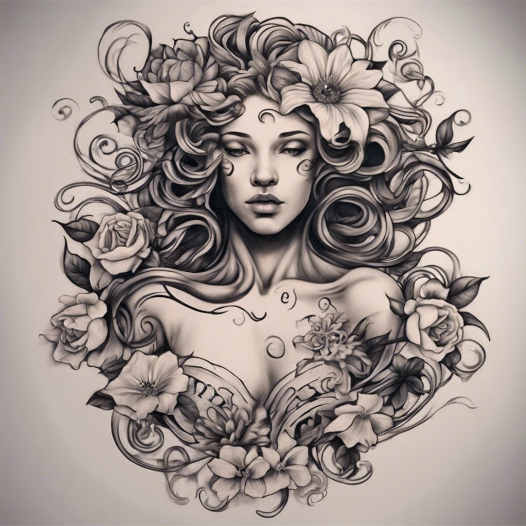 Common designs for Medusa tattoos