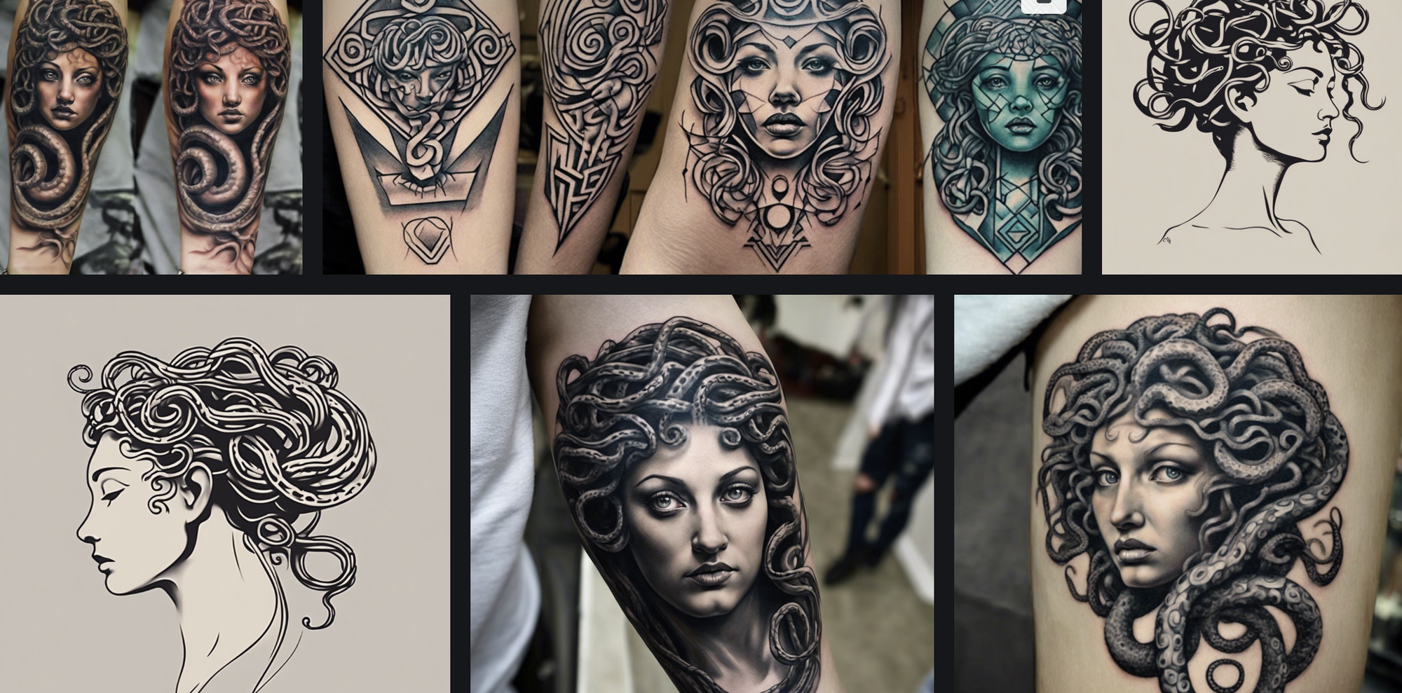 Medusa Tattoo collections