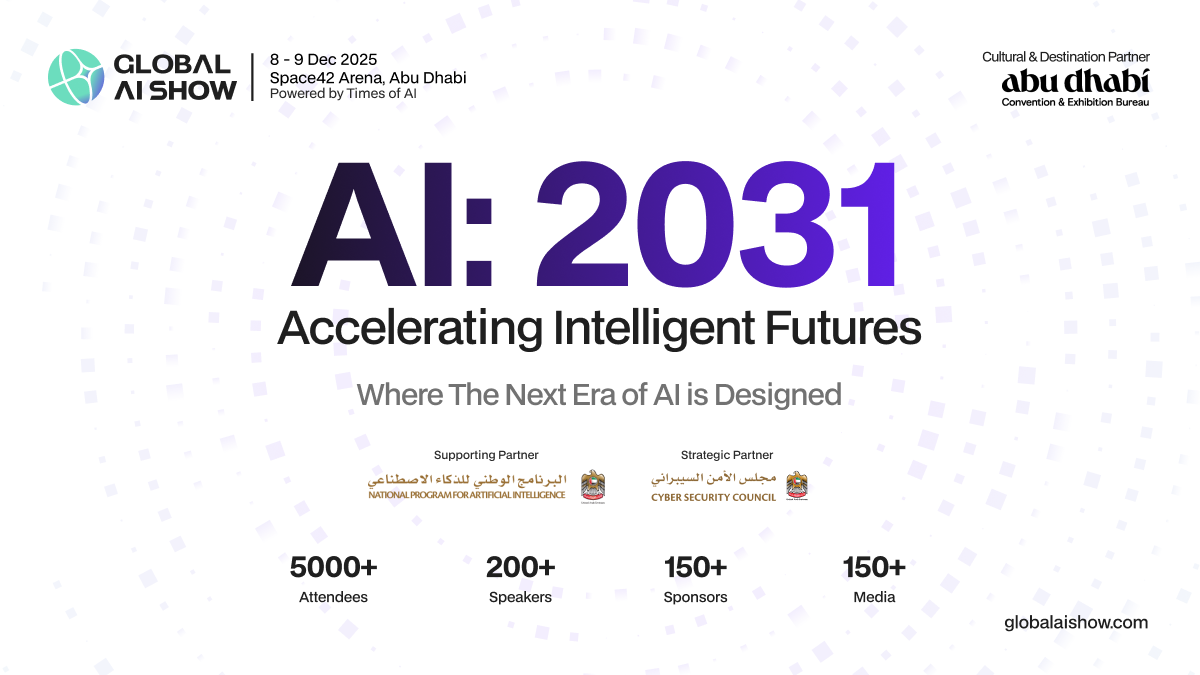 The Global AI Show at Abu Dhabi, on 8-9th December 2025