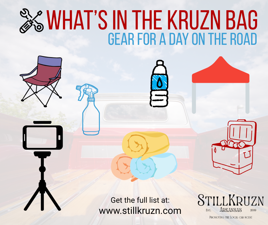 What’s in the Kruzn Bag: Gear for a Day on the Road