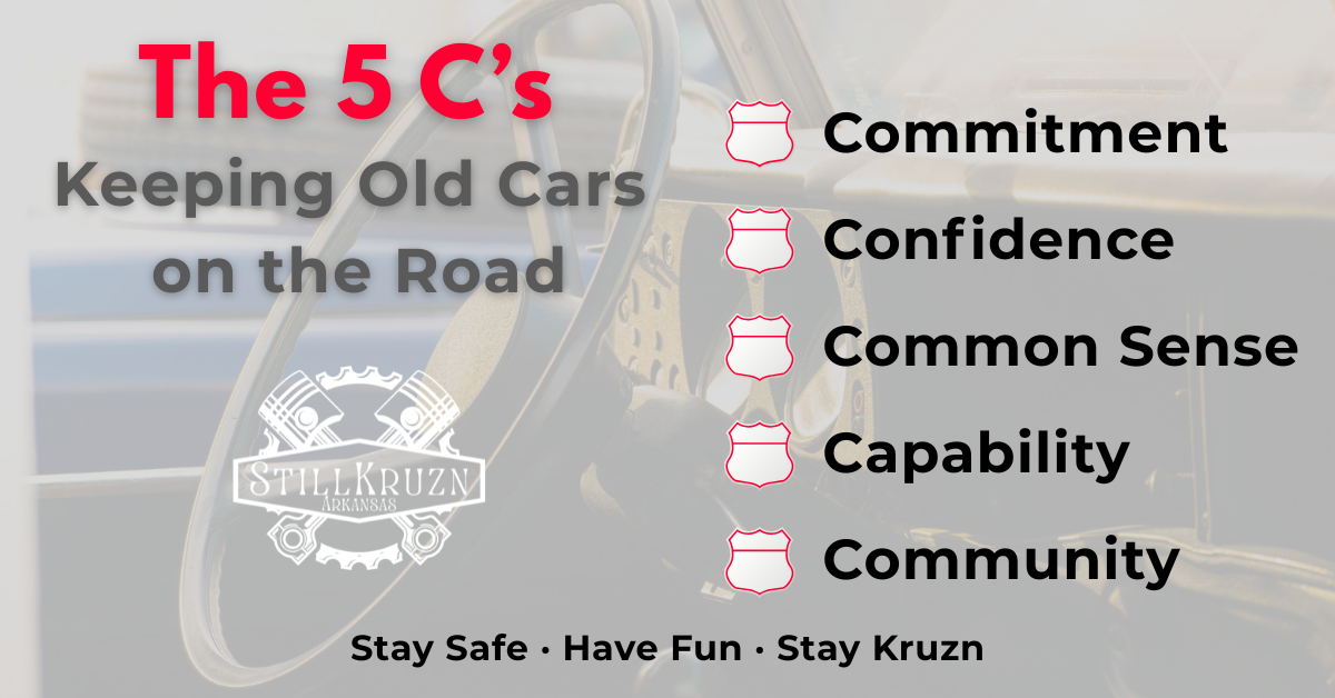 5 C's of Driving Old Vehicles