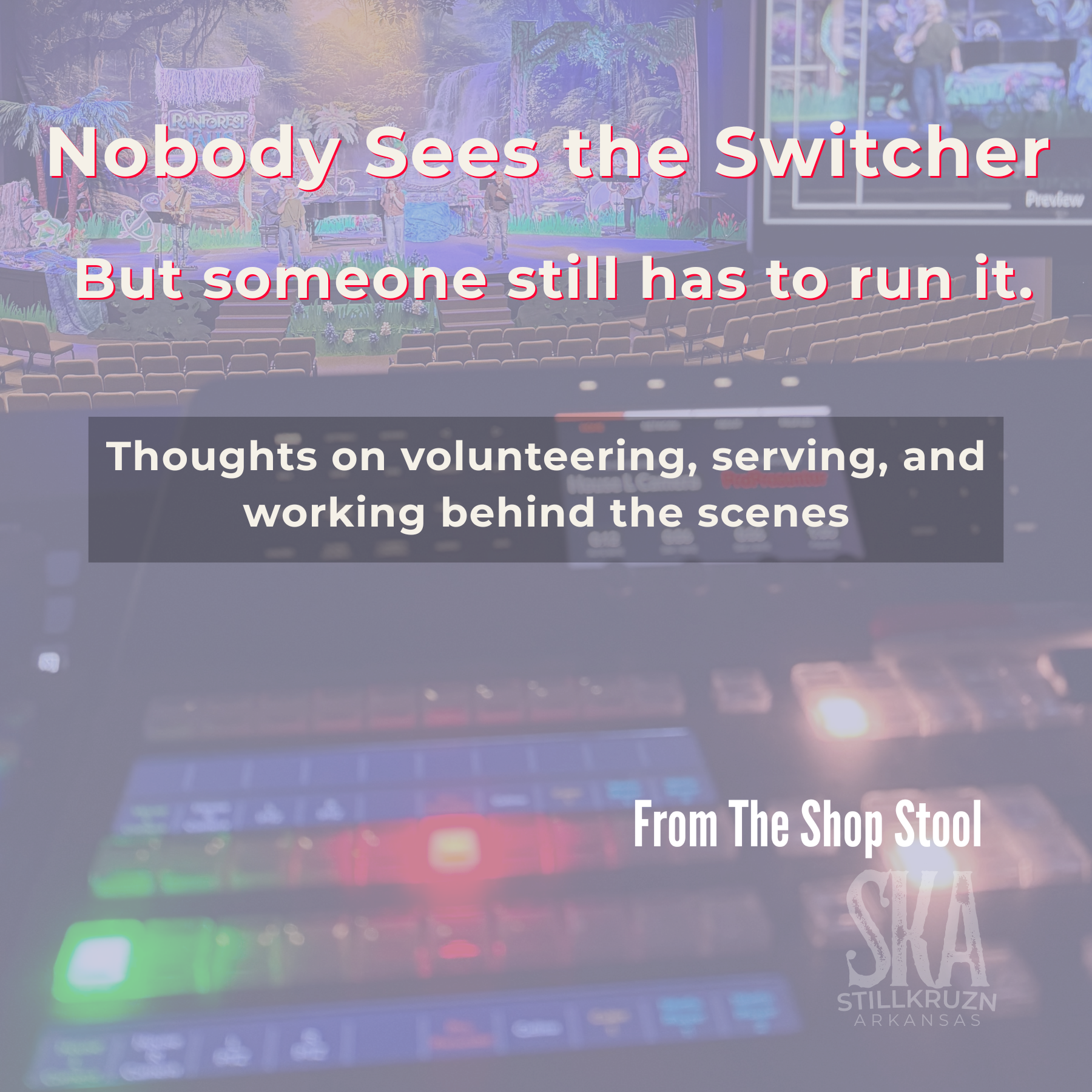 Working Behind the Scenes