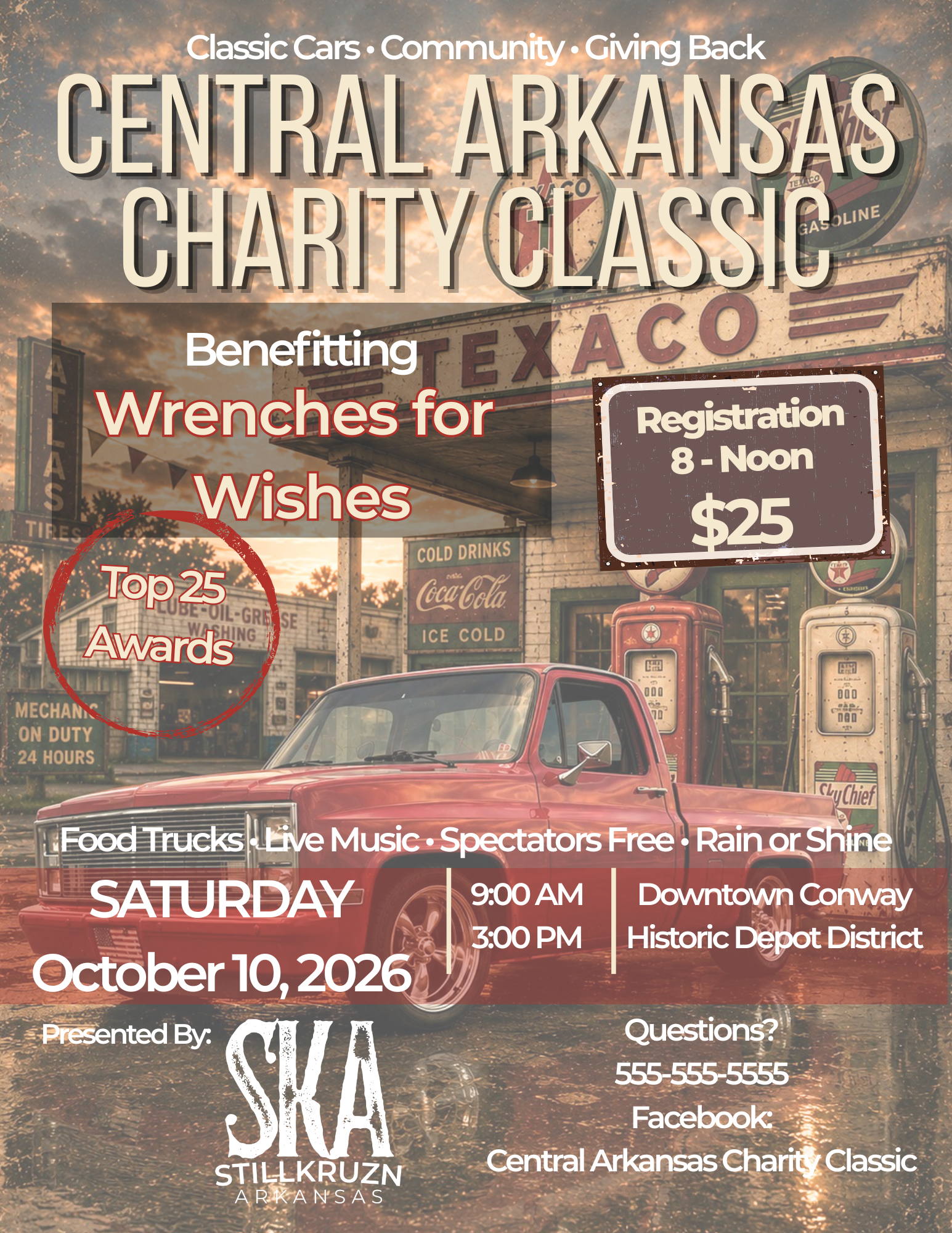 Car Show Flyers - AI or Human?