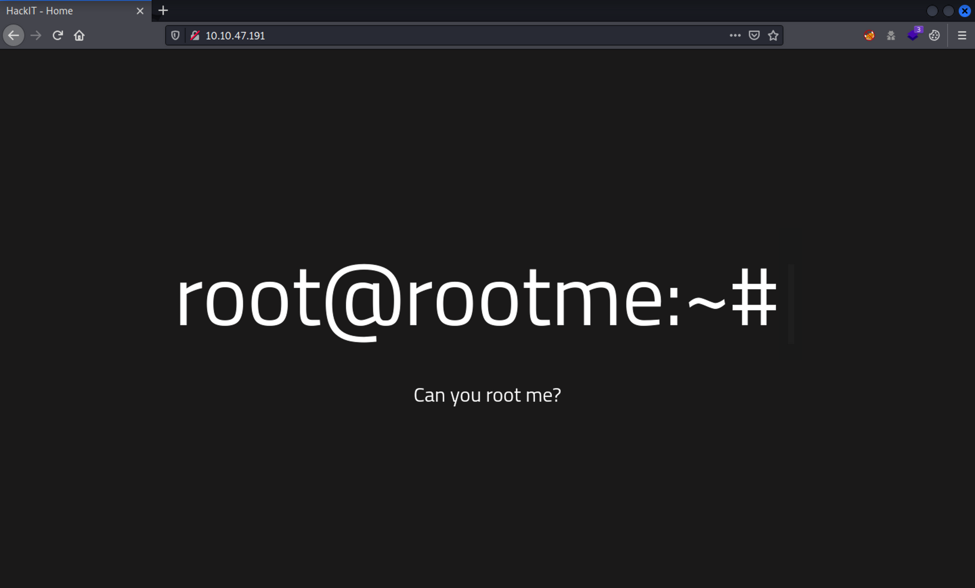 RootMe TryHackMe Walkthrough