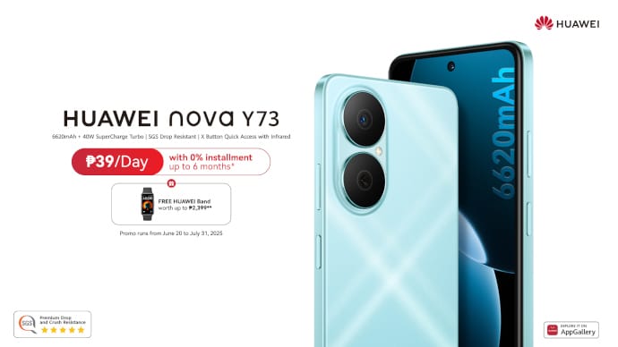 Worried About Dropping Your Phone Or Getting Caught In The Rain? Meet The Phone Designed To Face It All, The HUAWEI Nova Y73