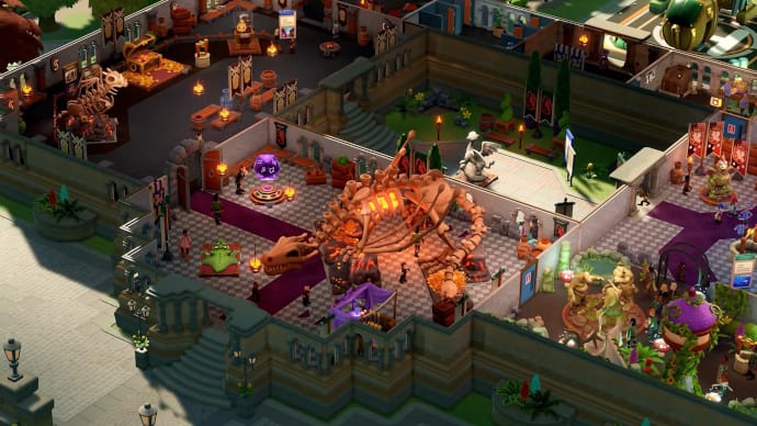 Curate And Manage Incredible Exhibits In Two Point Museum! Fantasy Finds DLC Out Now!