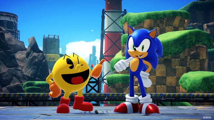 Sonic The Hedgehog DLC Collaboration With PAC-MAN WORLD 2 Re-PAC Coming This Winter!