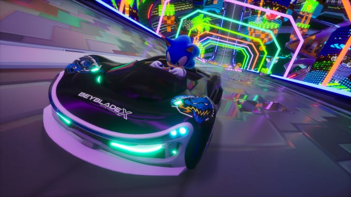 Sonic Racing: CrossWorlds BEYBLADE X Collaboration Revealed! Special BEYBLADE X–Themed Decals Available!