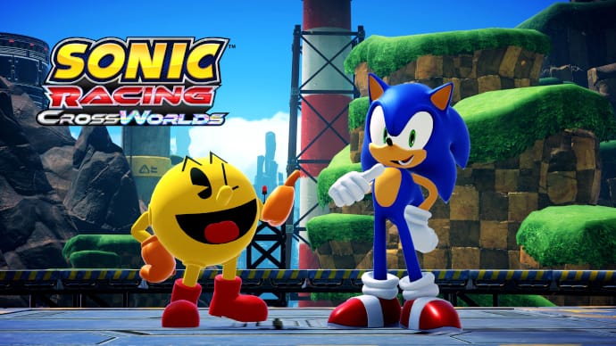 Drift Across Dimensions! Sonic Racing: CrossWorlds PAC-MAN Feeds His Need For Speed In  Sonic Racing: CrossWorlds!