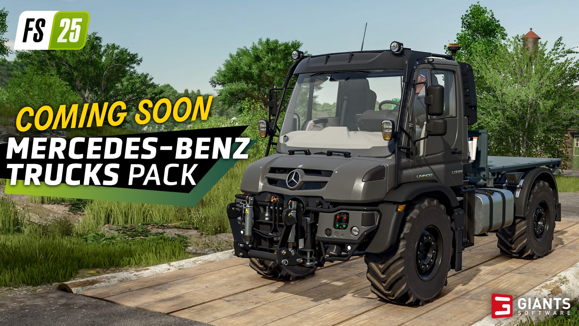 Farming Simulator 25 Mercedes-Benz Trucks Pack Arriving On September 9!