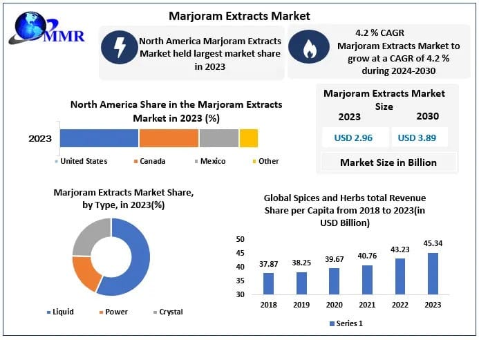 Navigating the Future: Marjoram Extracts Market Trends for 2030
