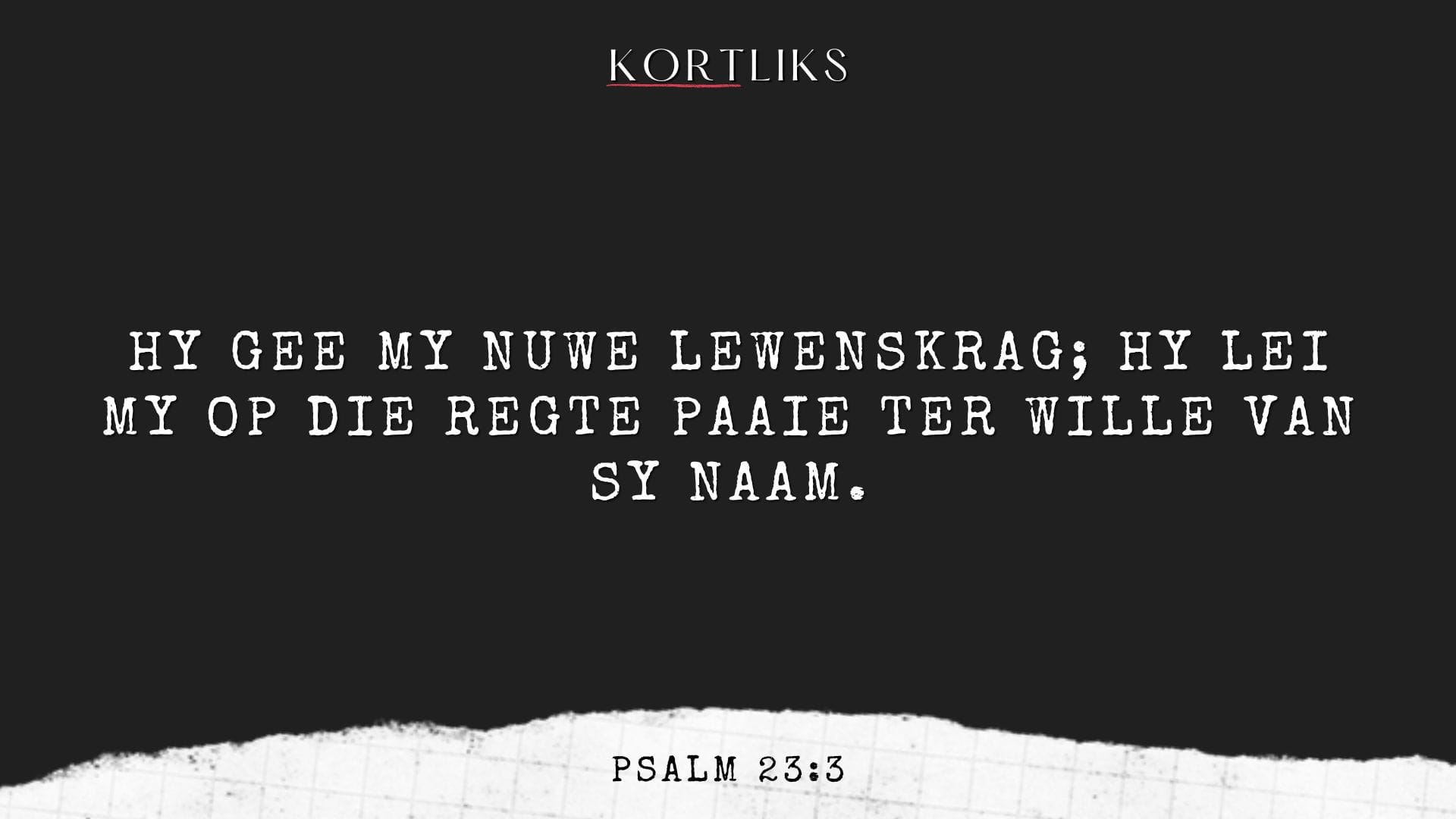 14 Januarie – Terug op die regte pad