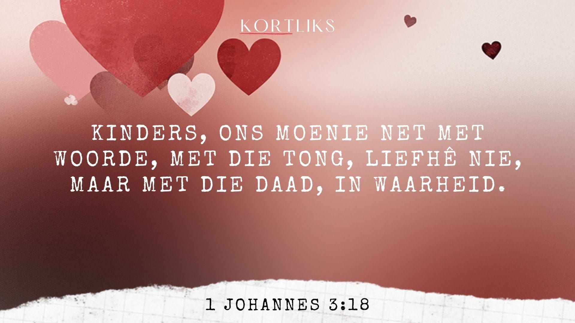 14 Februarie – Liefde in aksie
