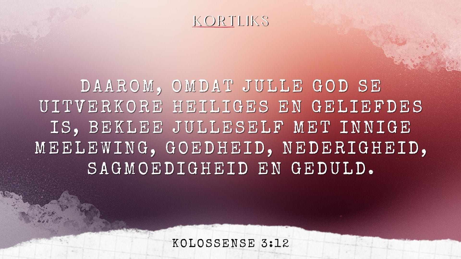 4 Februarie – Geduld met ander