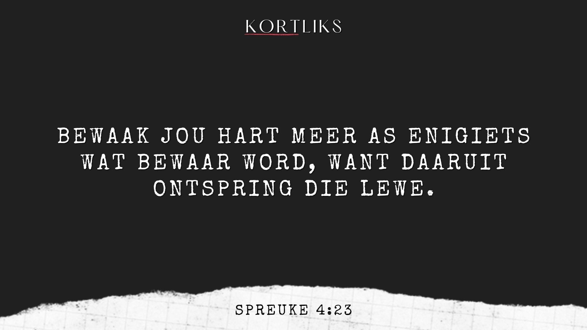 9 Februarie – Grense is ook liefde