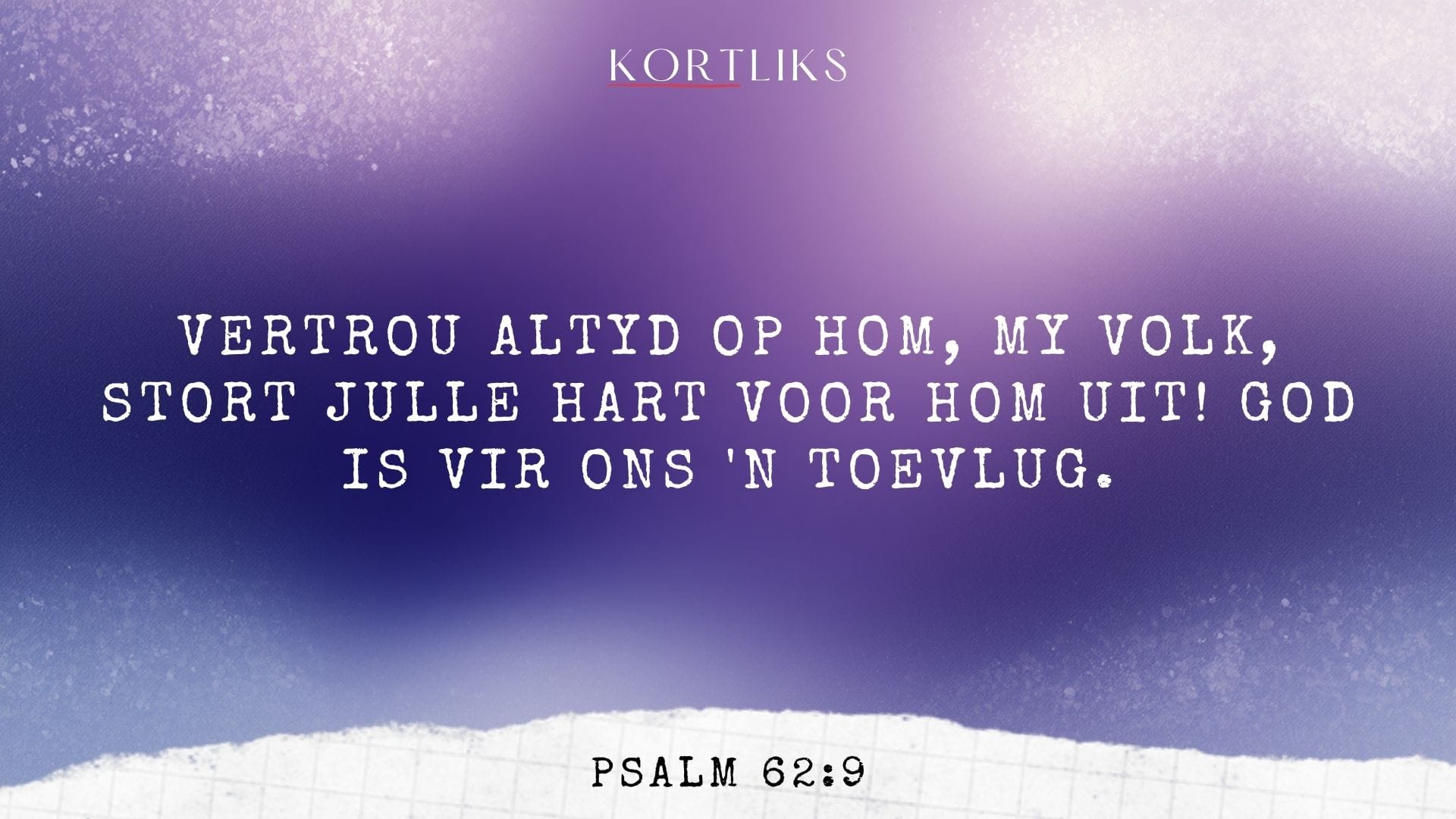 14 Maart – Klag is ook gebed