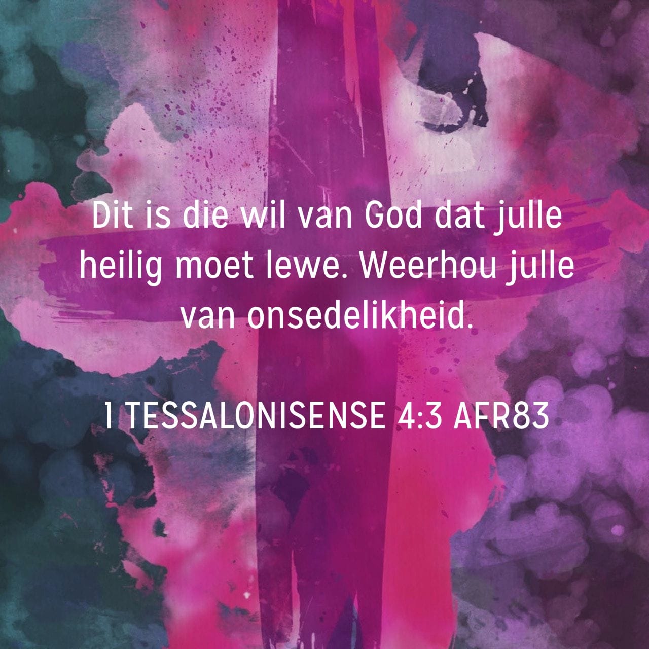 16 April - Lewe heilig