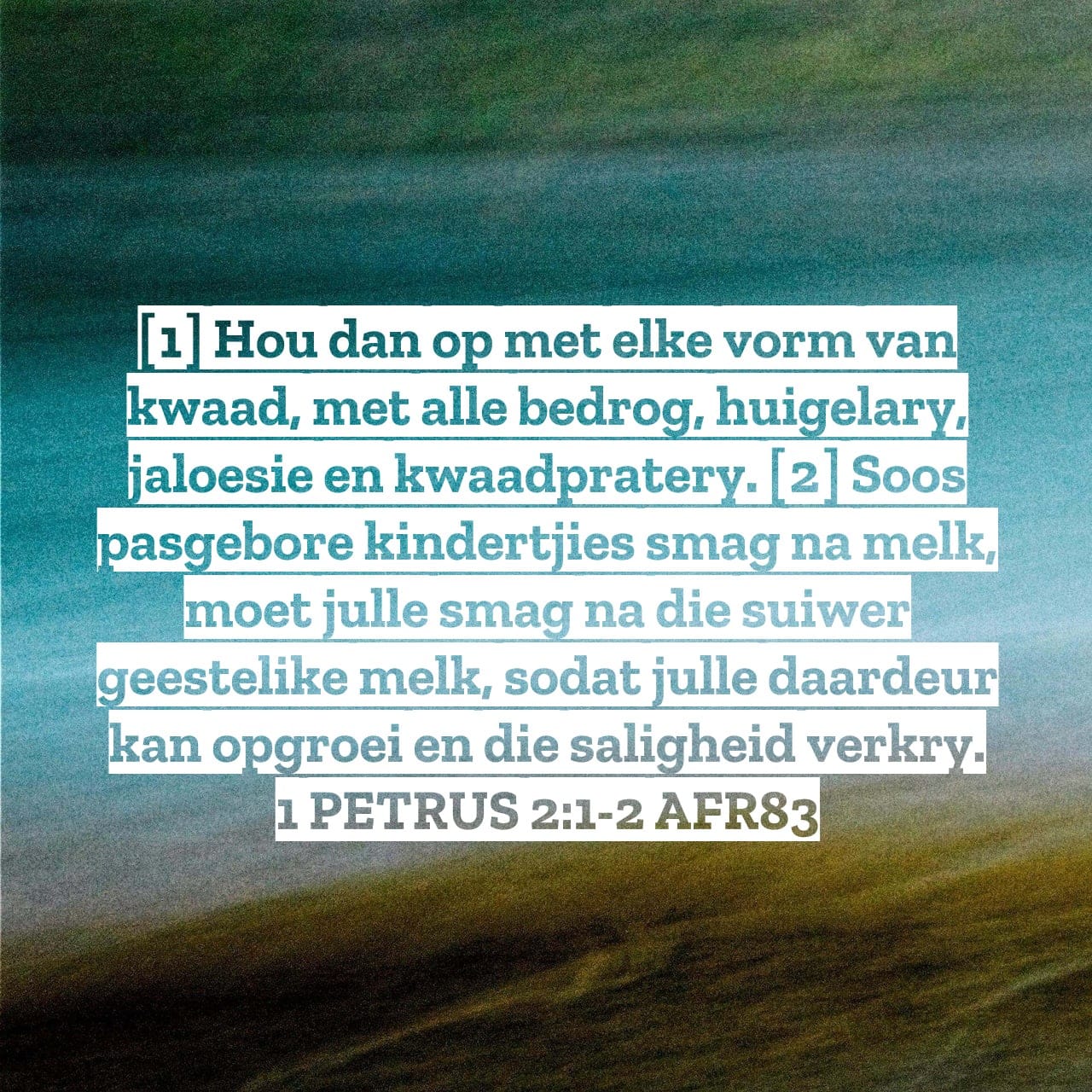 10 Mei - Smag om te groei