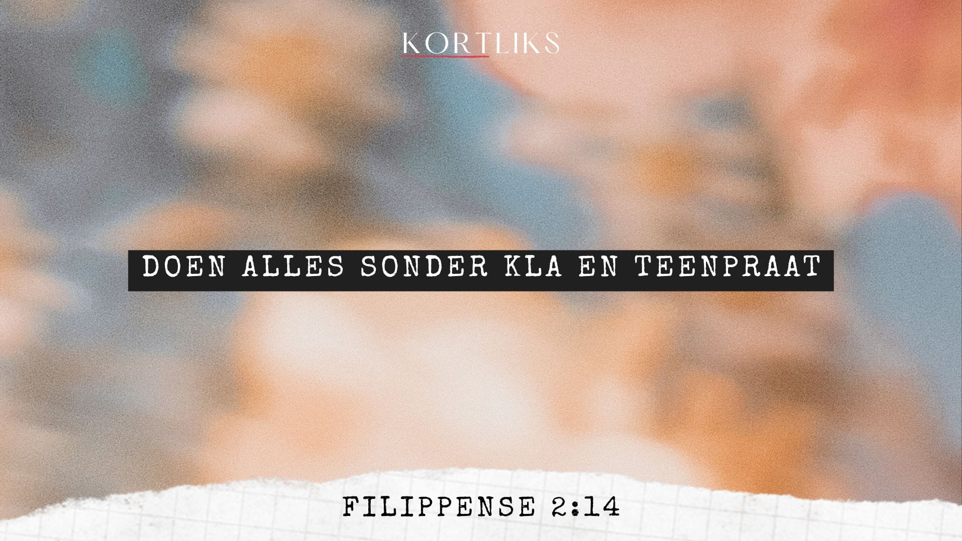 13 Junie – Werk sonder klag