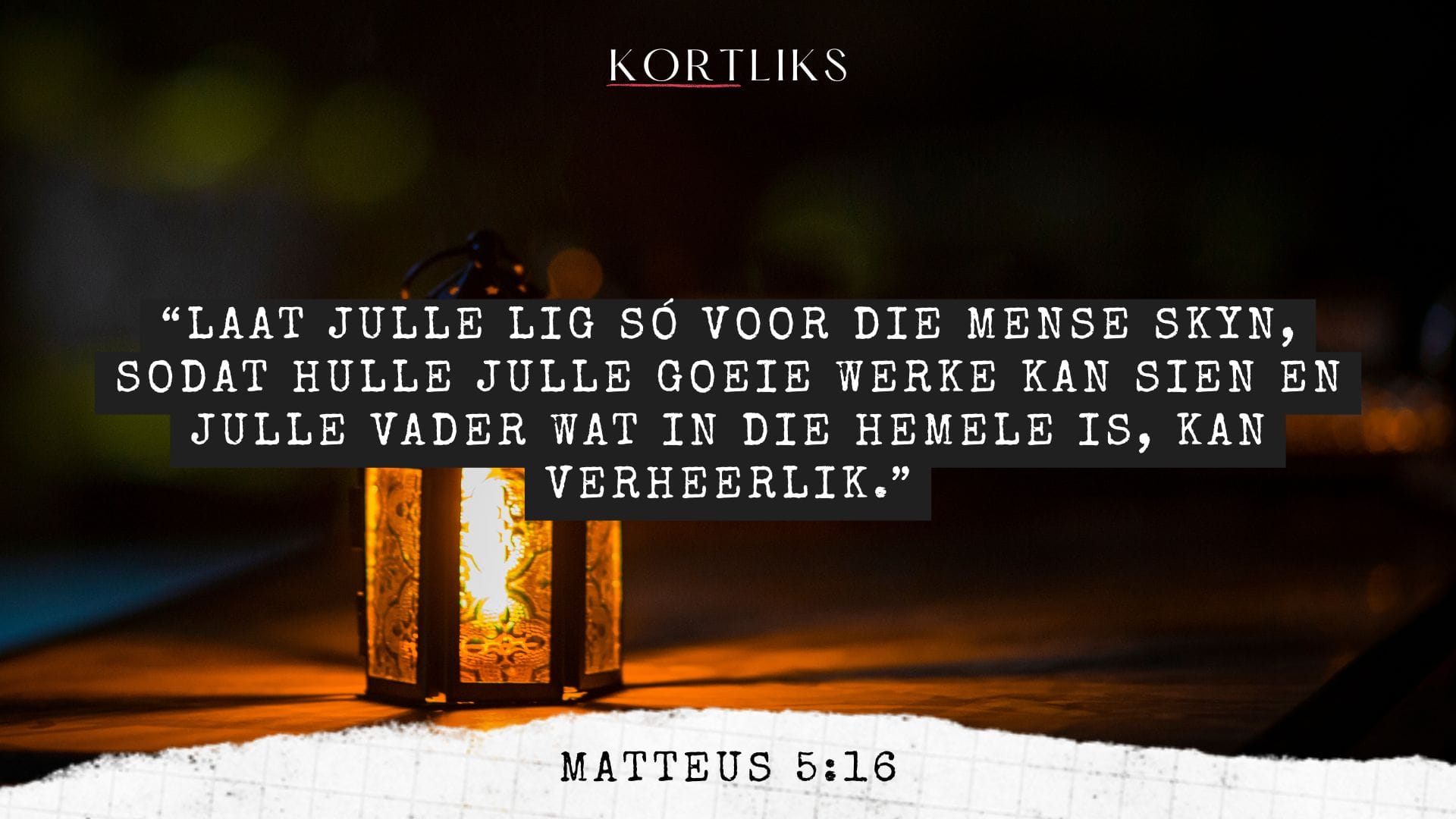 19 Junie – God se eer eerste