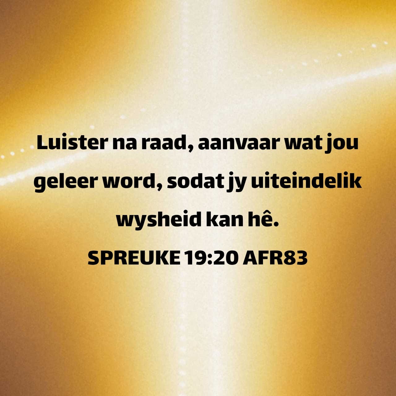 22 Julie – Dien met wysheid