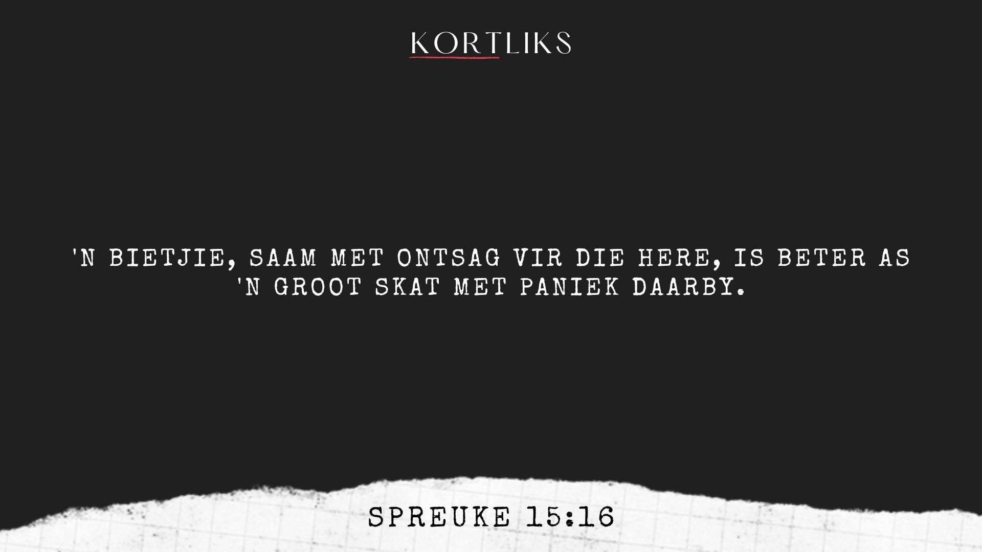 17 Augustus – Dankbaarheid in eenvoud