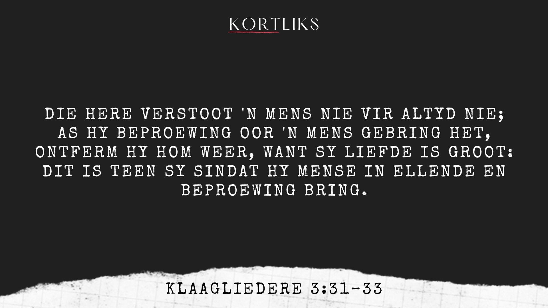 28 Augustus – Dankbaarheid na beproewings