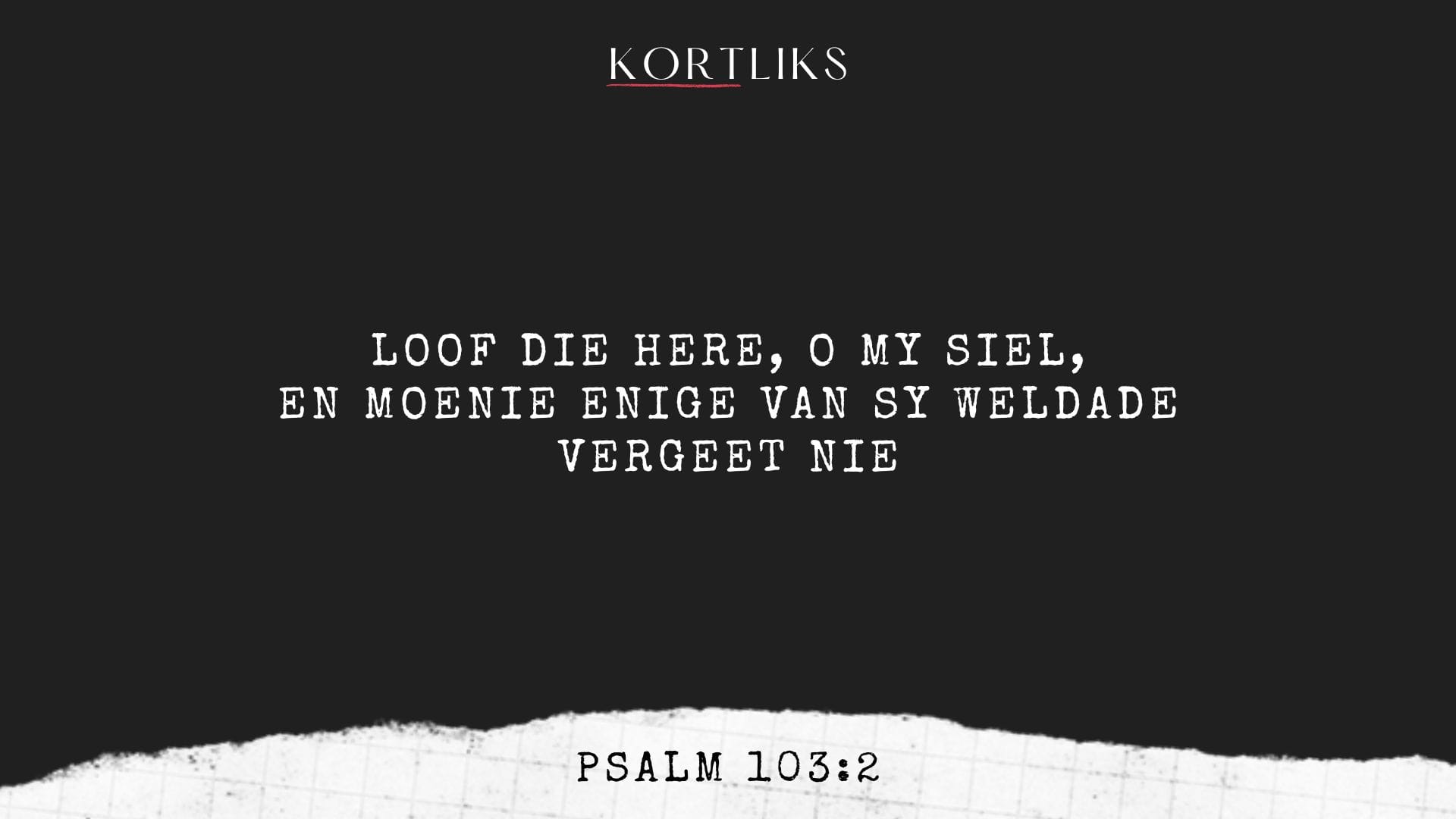7 Augustus – Dankbaarheid bring rus