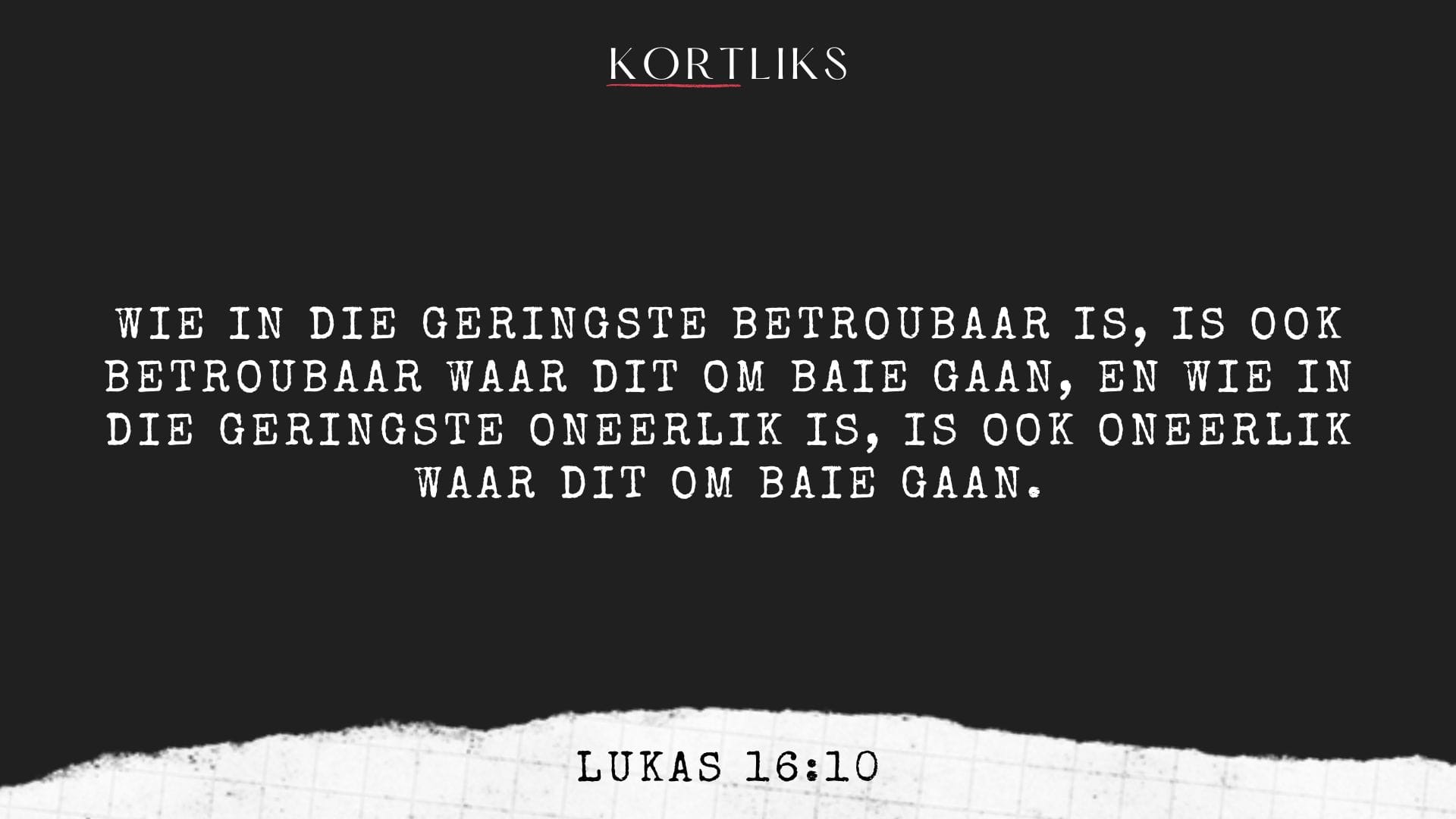 10 September – Klein gewoontes, groot invloed