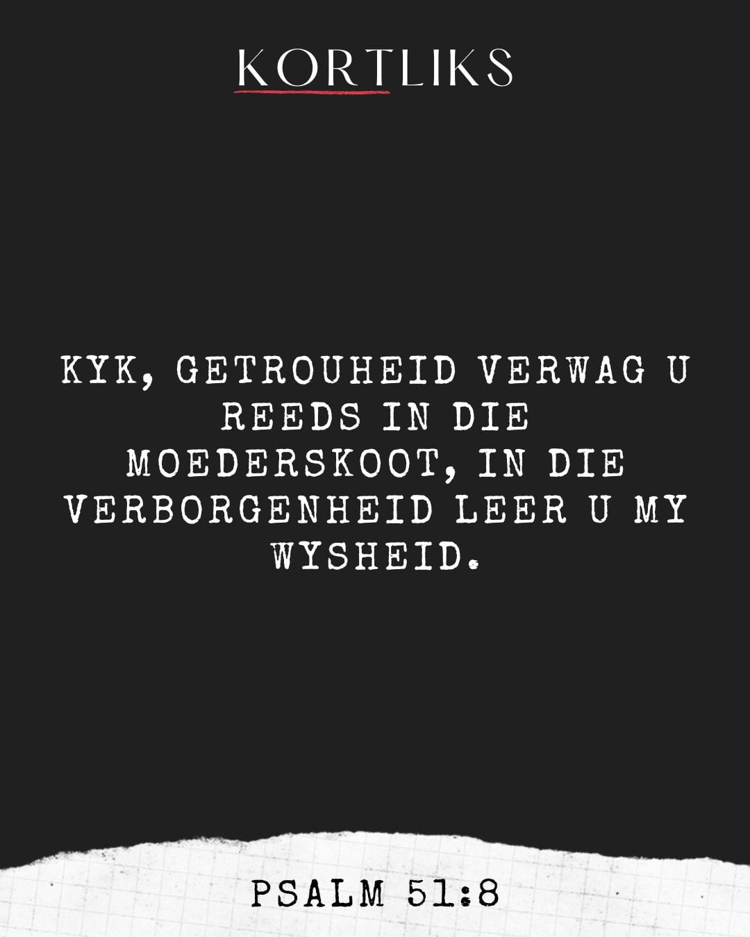 7 Oktober - Die Here verwag getrouheid