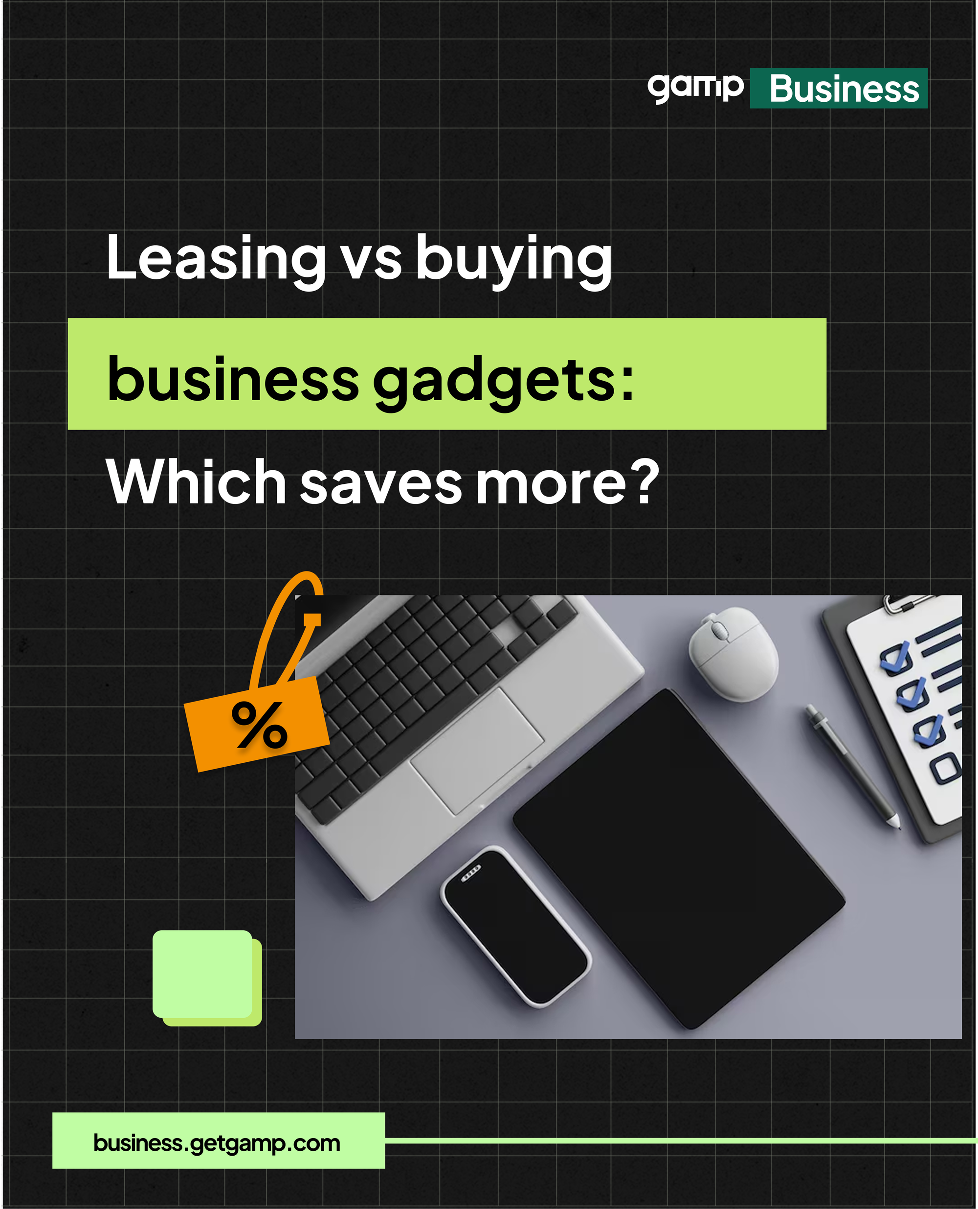 Leasing vs. buying business gadgets: which saves more?