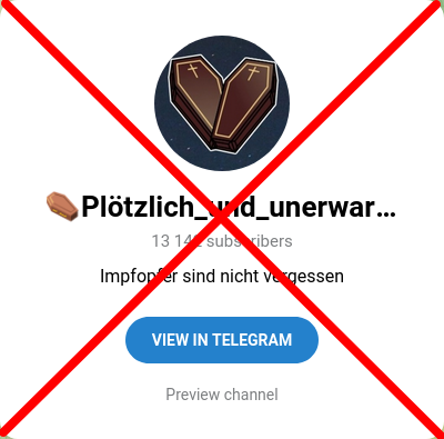 Plötzlich und unerwartet. Die COVID-Impfung und plötzliche Todesfälle.