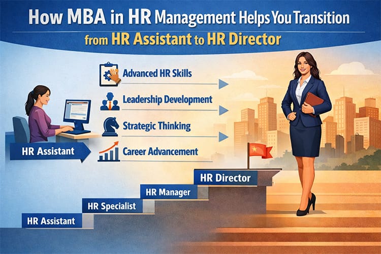 How MBA in HR Management Helps You Transition from HR Assistant to HR Director