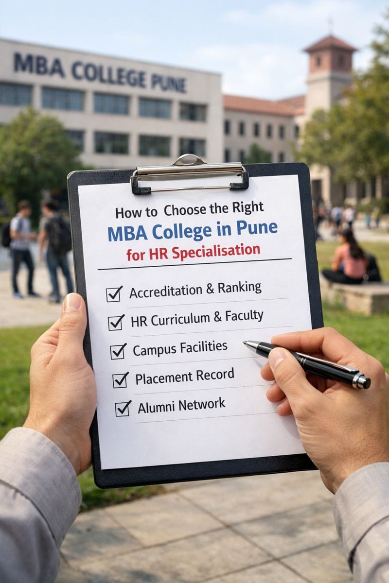 How to Choose the Right MBA College in Pune for HR Specialisation