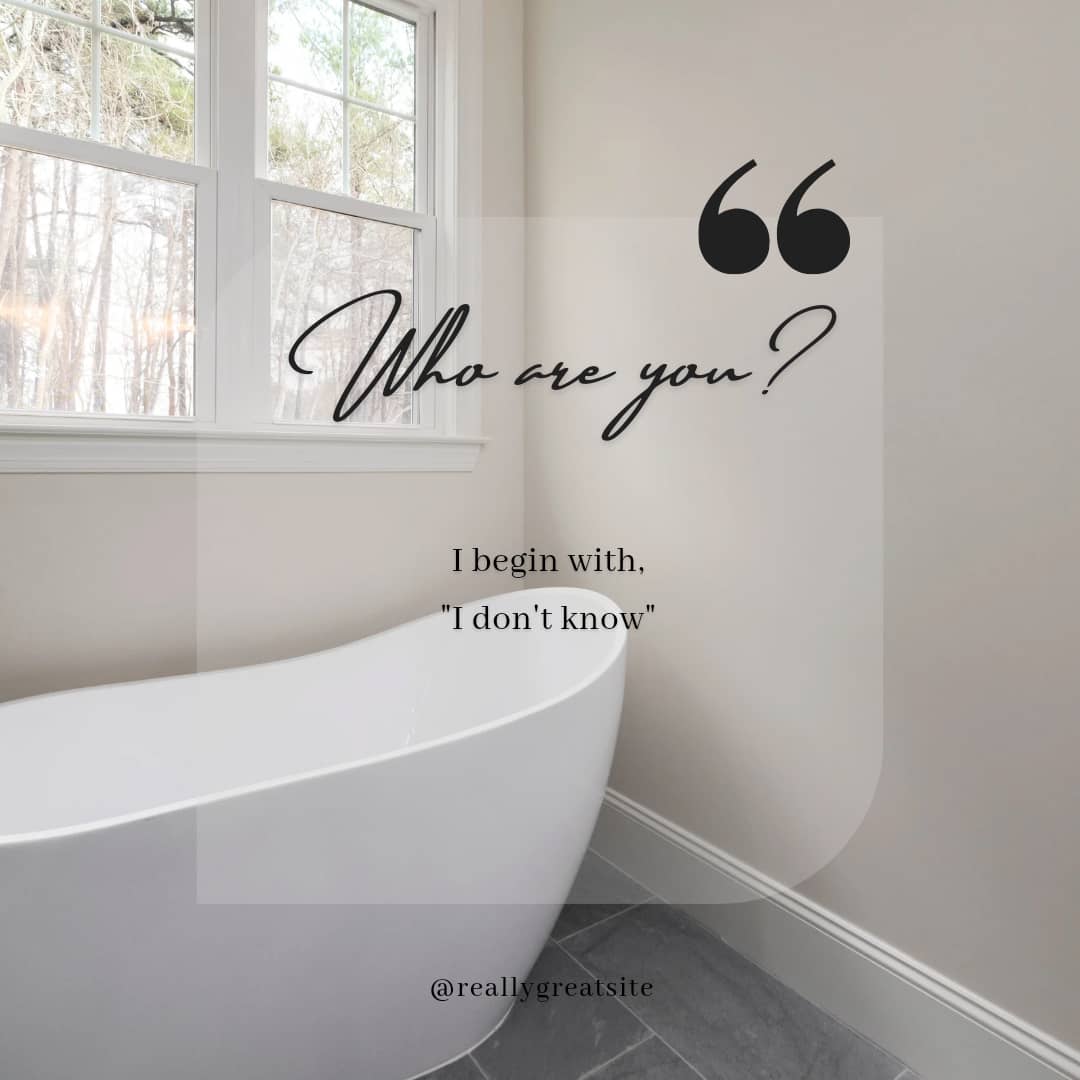 Who Are You?