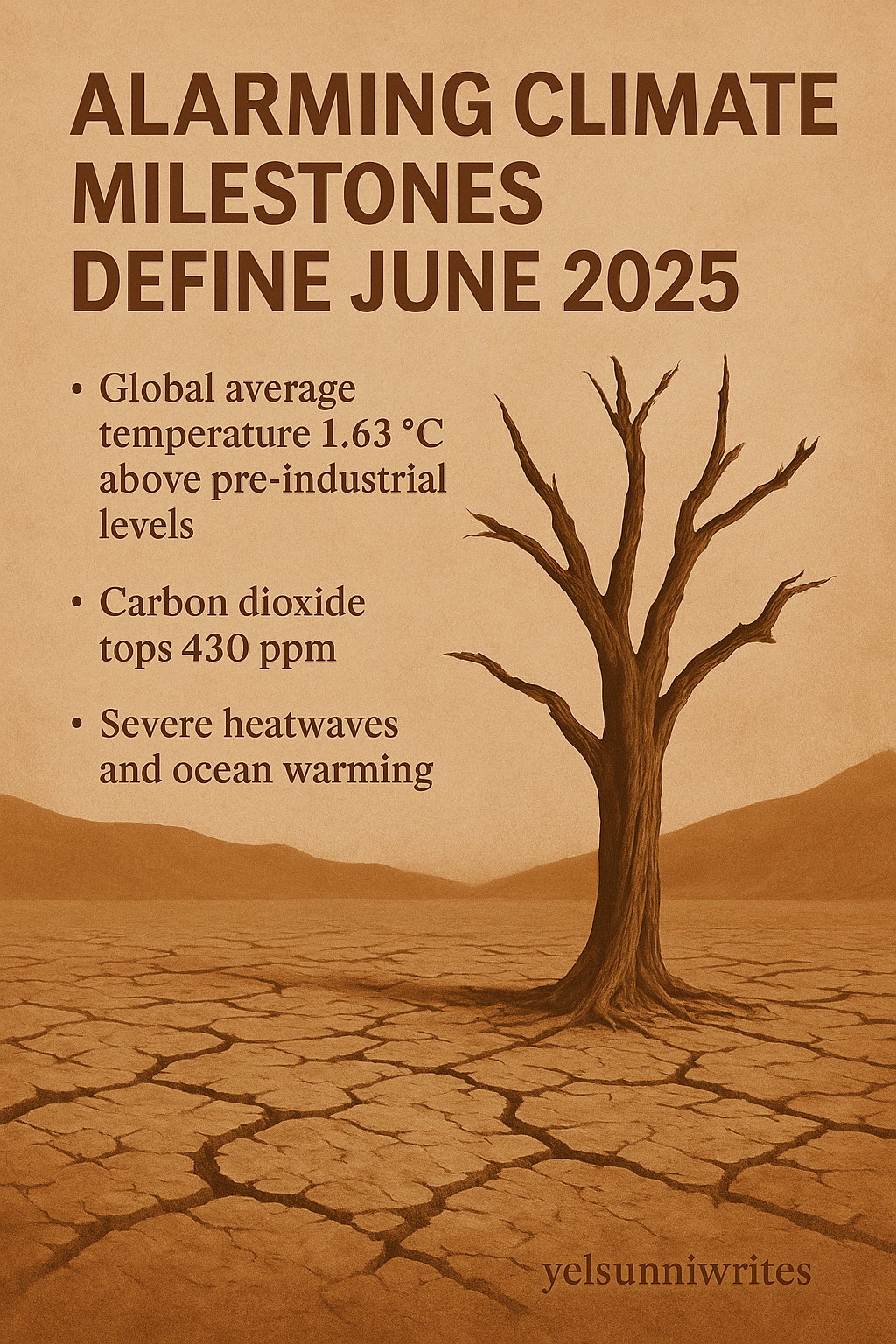 Alarming Climate Milestones Define June 2025